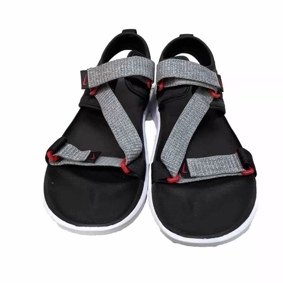 Nike Vista Men Sandals Size 11 Black/White/Wolf Grey/University Red DJ6606-002 main image 6